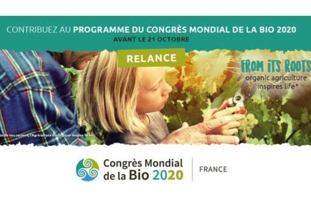SI SVOLGERA’ IN FRANCIA IL CONGRESSO MONDIALE DEL BIOLOGICO 2020